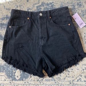 Wild Fable - Black Denim Shorts